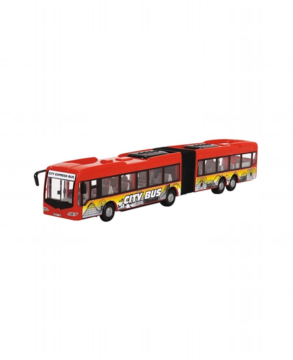 Breadcrumbut, DICKIE TOYS, Dickie Toys City Express Otobüs 49989 Kırmızı Otobüs
