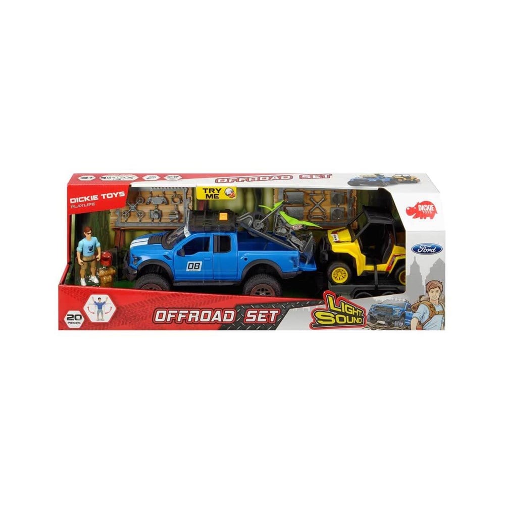 Breadcrumbut, DICKIE TOYS, Dickie Toys Playlife Offroad Set