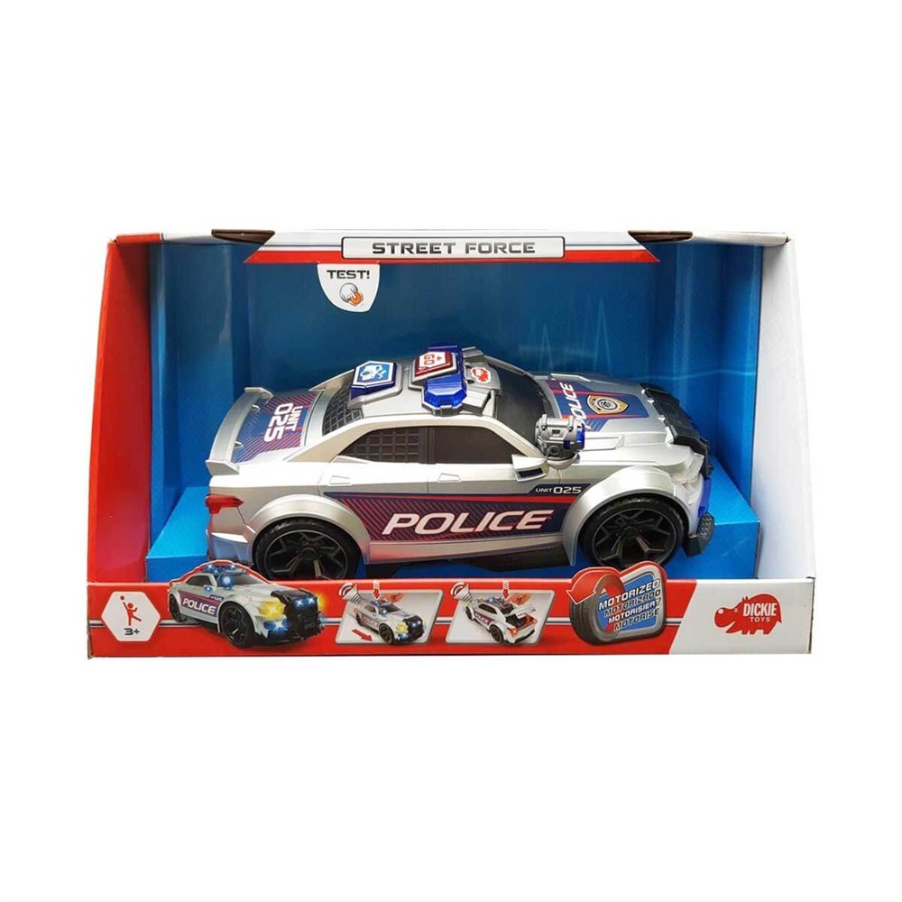 Breadcrumbut, DICKIE TOYS, Dickie Toys Street Force Polis Arabası Sesli Işıklı 