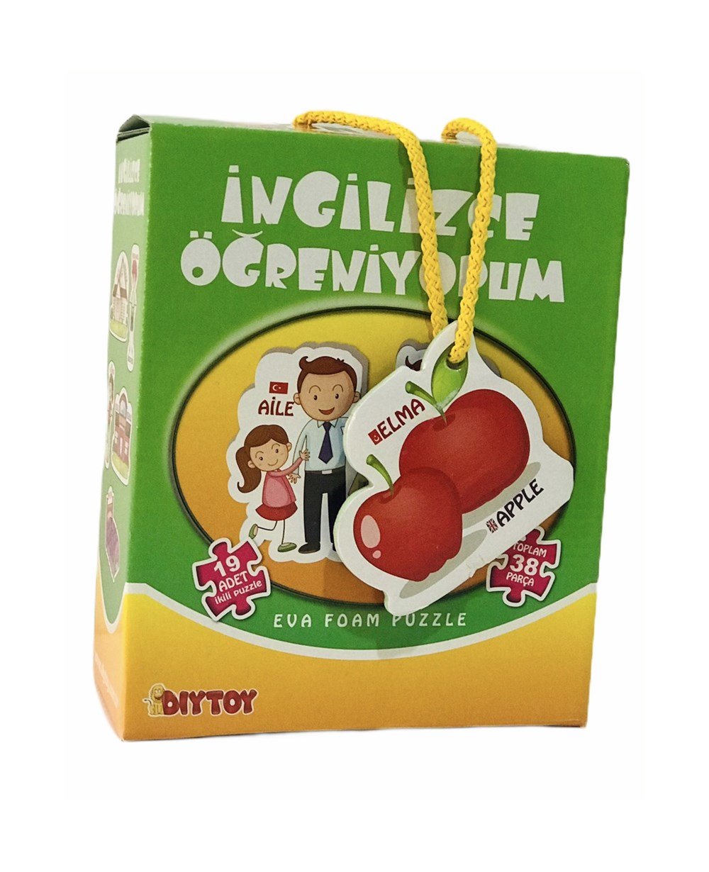 Breadcrumbut, DIYTOY, Diytoy İngilizce Öğreniyorum Puzzle