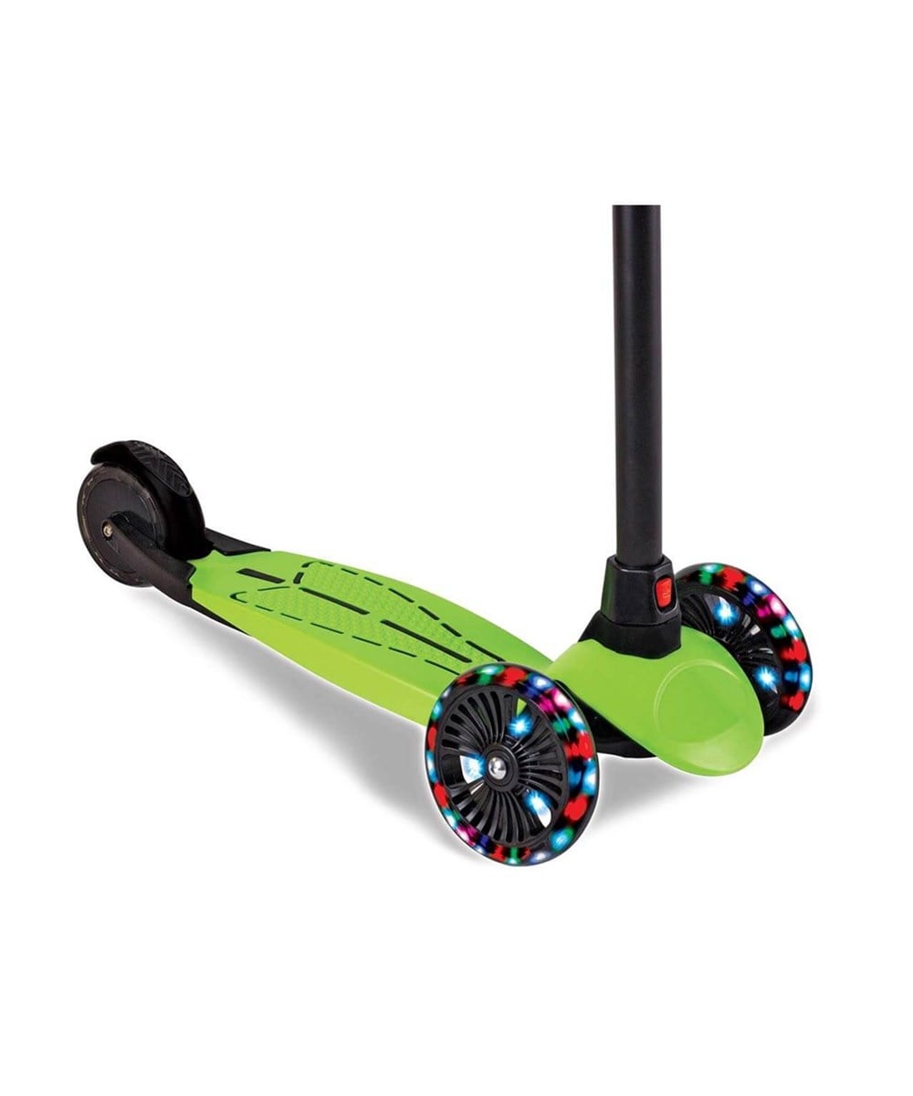 Breadcrumbut, Furkan Toys, DRAGON ISIKLI SCOOTER YESIL