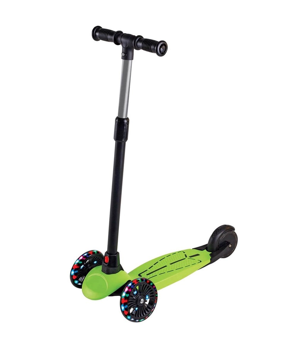 Breadcrumbut, Furkan Toys, DRAGON ISIKLI SCOOTER YESIL
