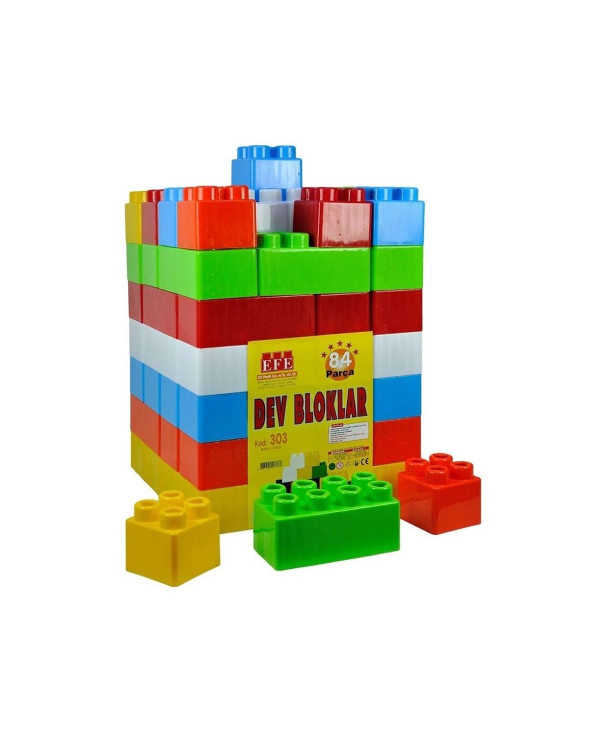 Breadcrumbut, EFE OYUNCAK, Efe 84 Parça Dev Bloklar