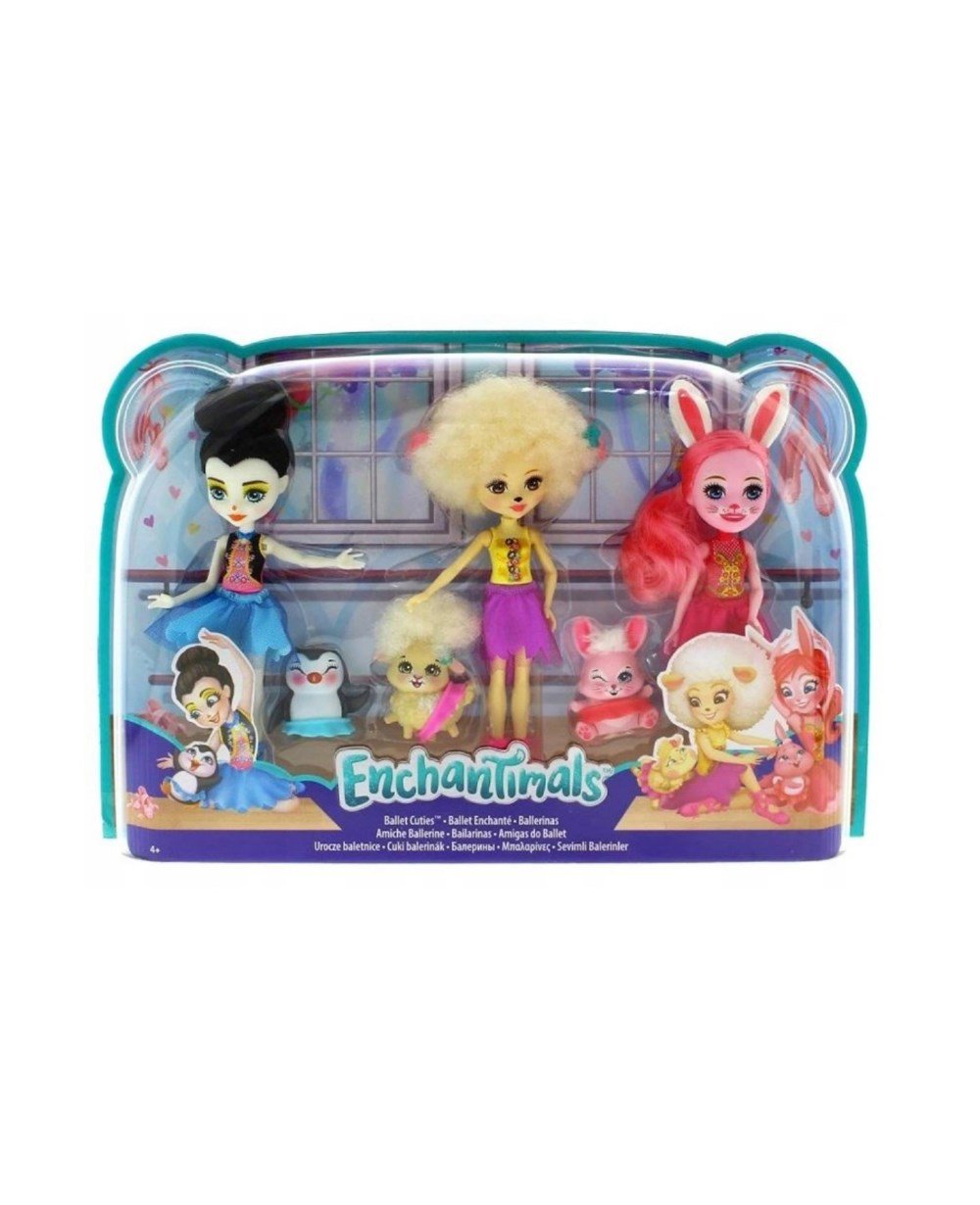 Breadcrumbut, Enchantimals, Enchantimals 3'lü Bebek Seti FRH55