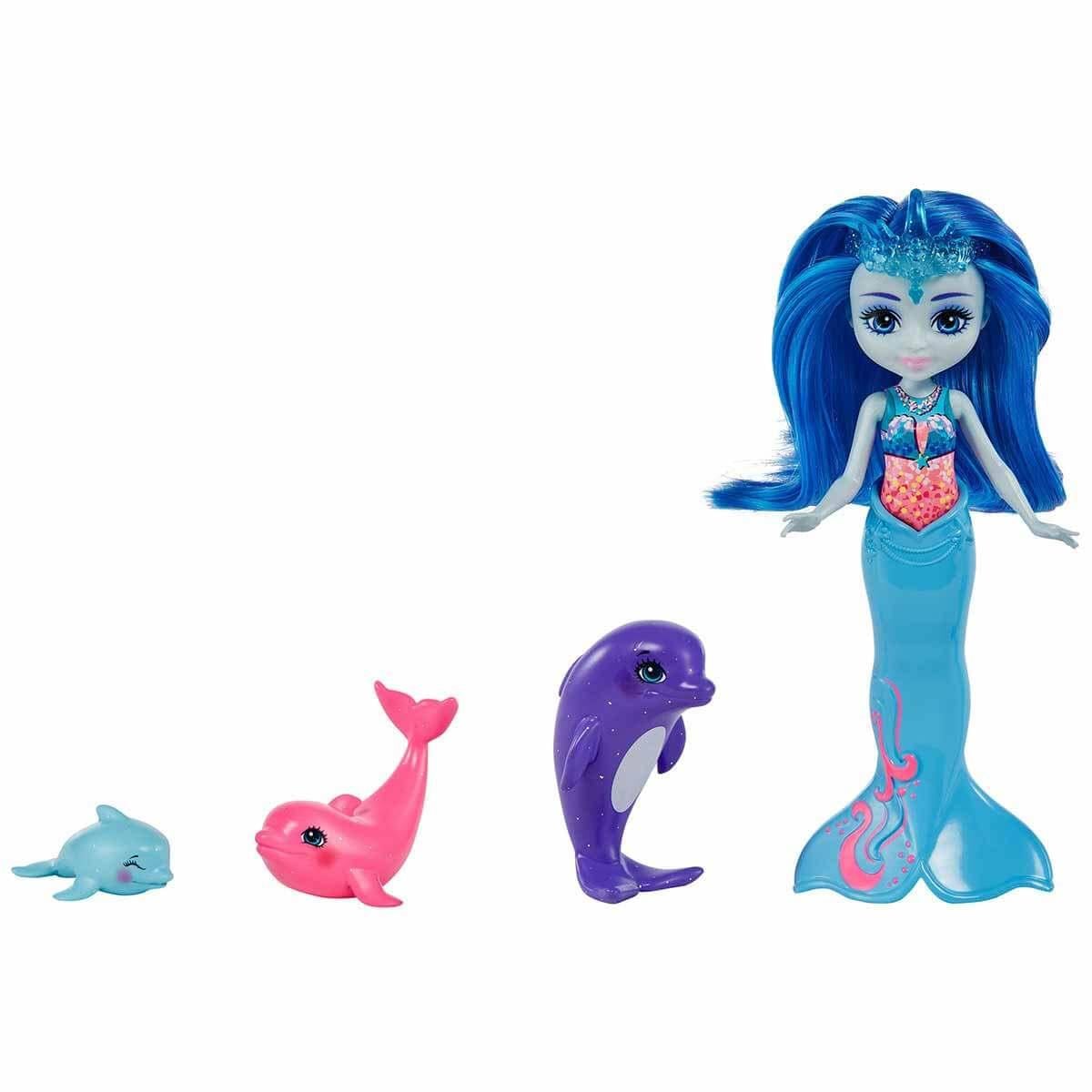 Breadcrumbut, Enchantimals, Enchantimals Aile Serileri Oyun Seti GJX43 HCF72 Dorinda Dolphin