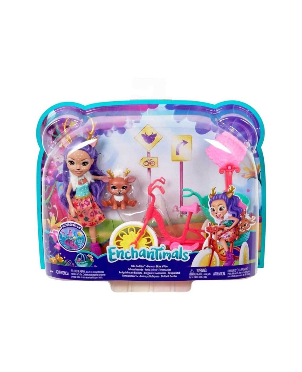 Breadcrumbut, Enchantimals, Enchantimals Bebek ve Aracı FJH11 - Bisiklet