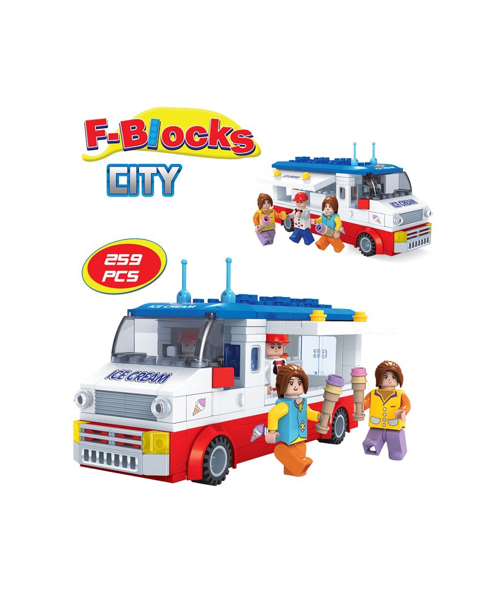 Breadcrumbut, F-BLOCKS, F-BLOCKS CITY SERI 259 PCS FR37234