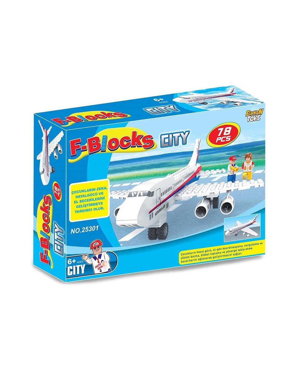 Breadcrumbut, F-BLOCKS, F-BLOCKS CITY SERI 78 PCS FR38149