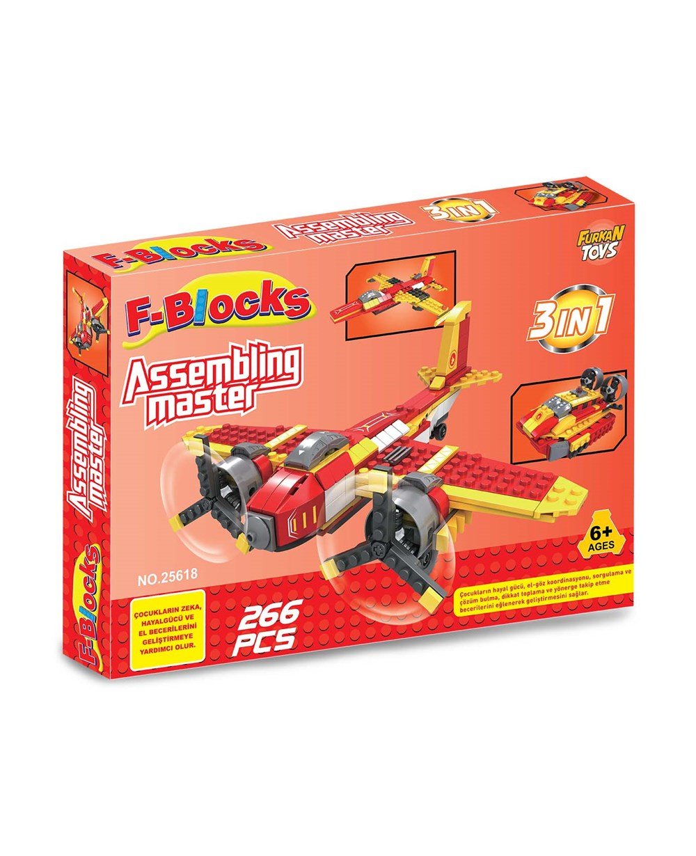 Breadcrumbut, F-BLOCKS, F-BLOCKS MASTER SERI 266 PCS FR37289