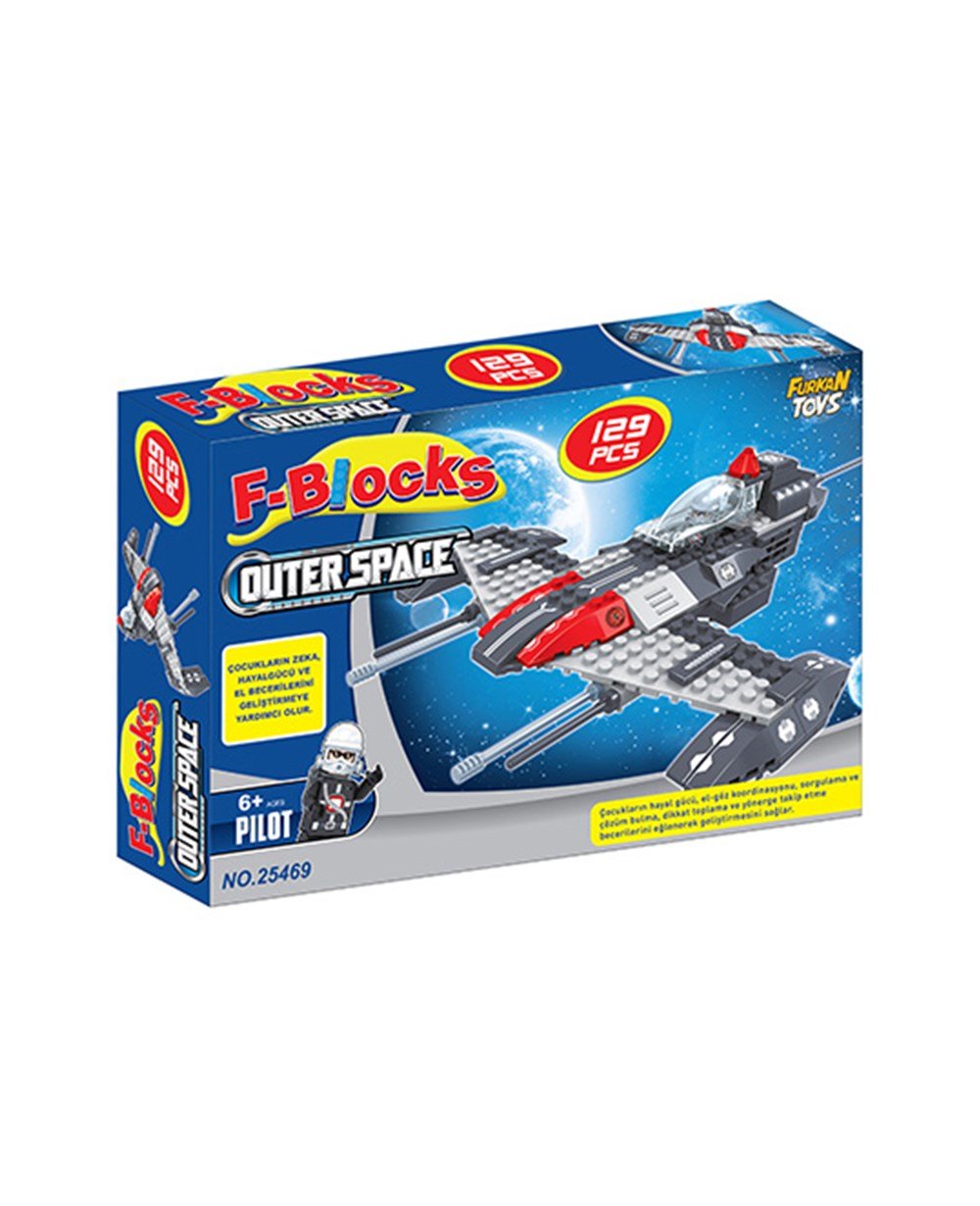 Breadcrumbut, F-BLOCKS, F-BLOCKS UZAY SERI 129 PCS FR38316