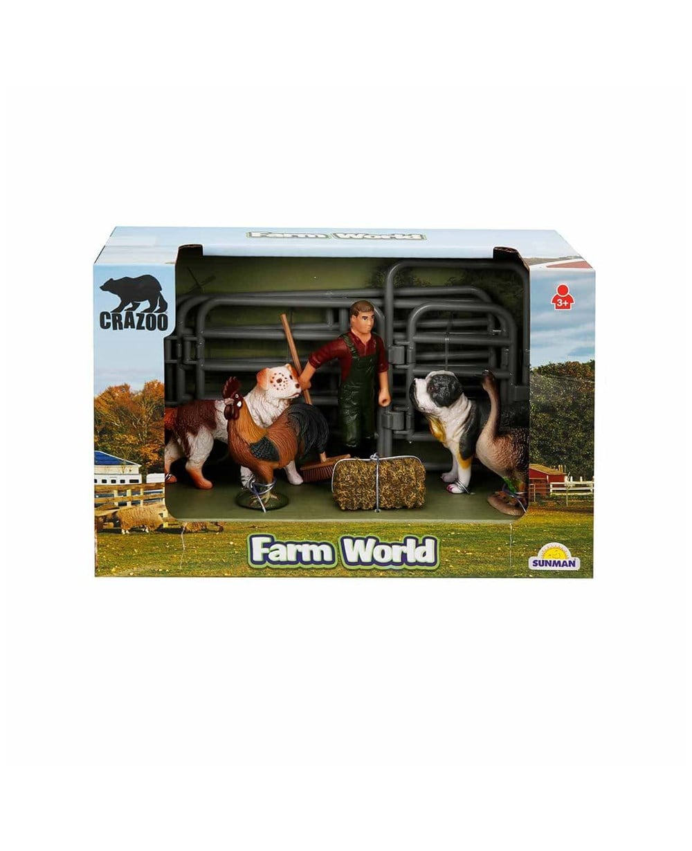 Breadcrumbut, Sunman, Farm World Çiftlik Hayvanları Seti 26892 Köpek