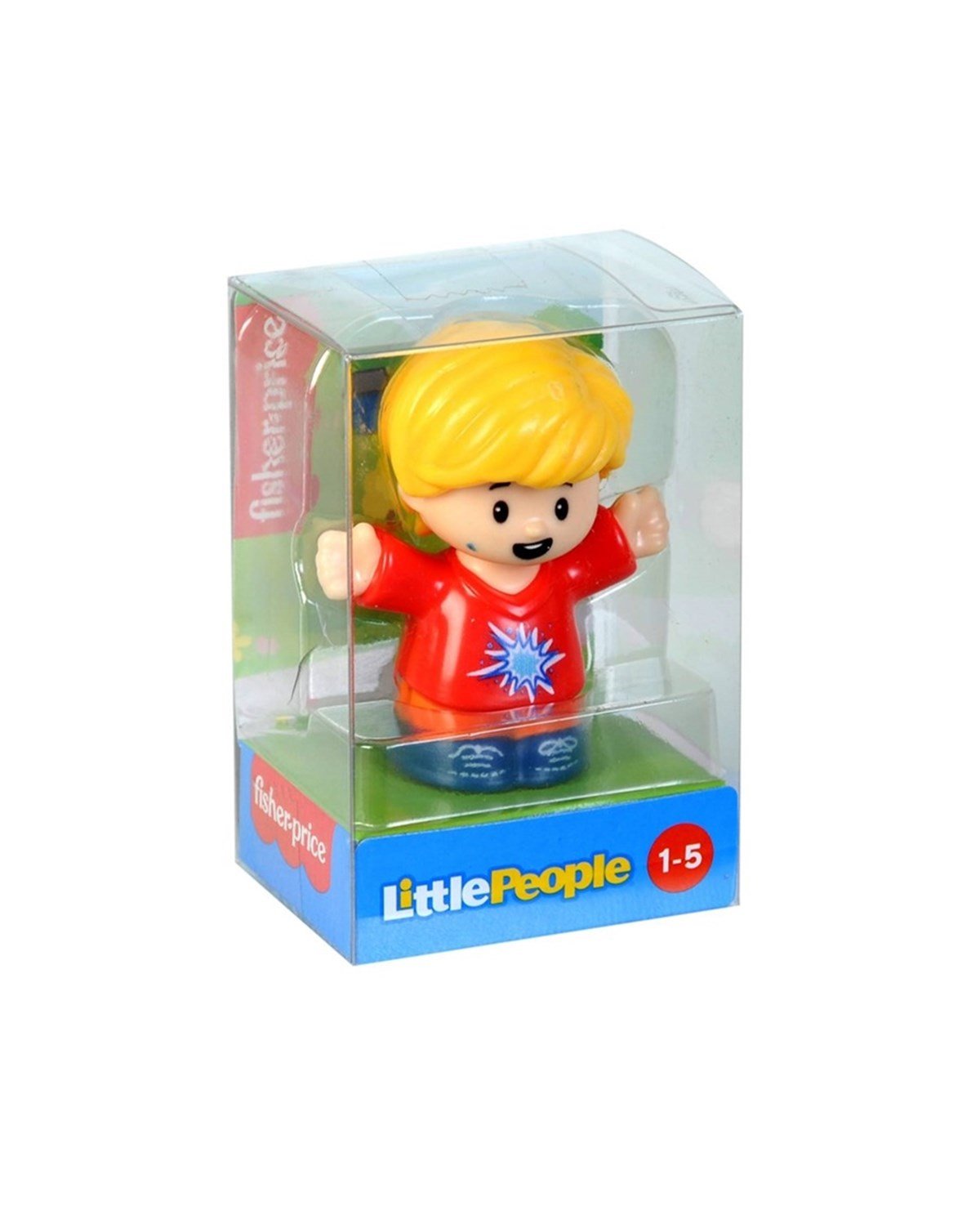 Breadcrumbut, Fisher Price, Fisher Price Little People Karakterleri DVP63 GWV20 Kırmızı Tişörtlü Eddie