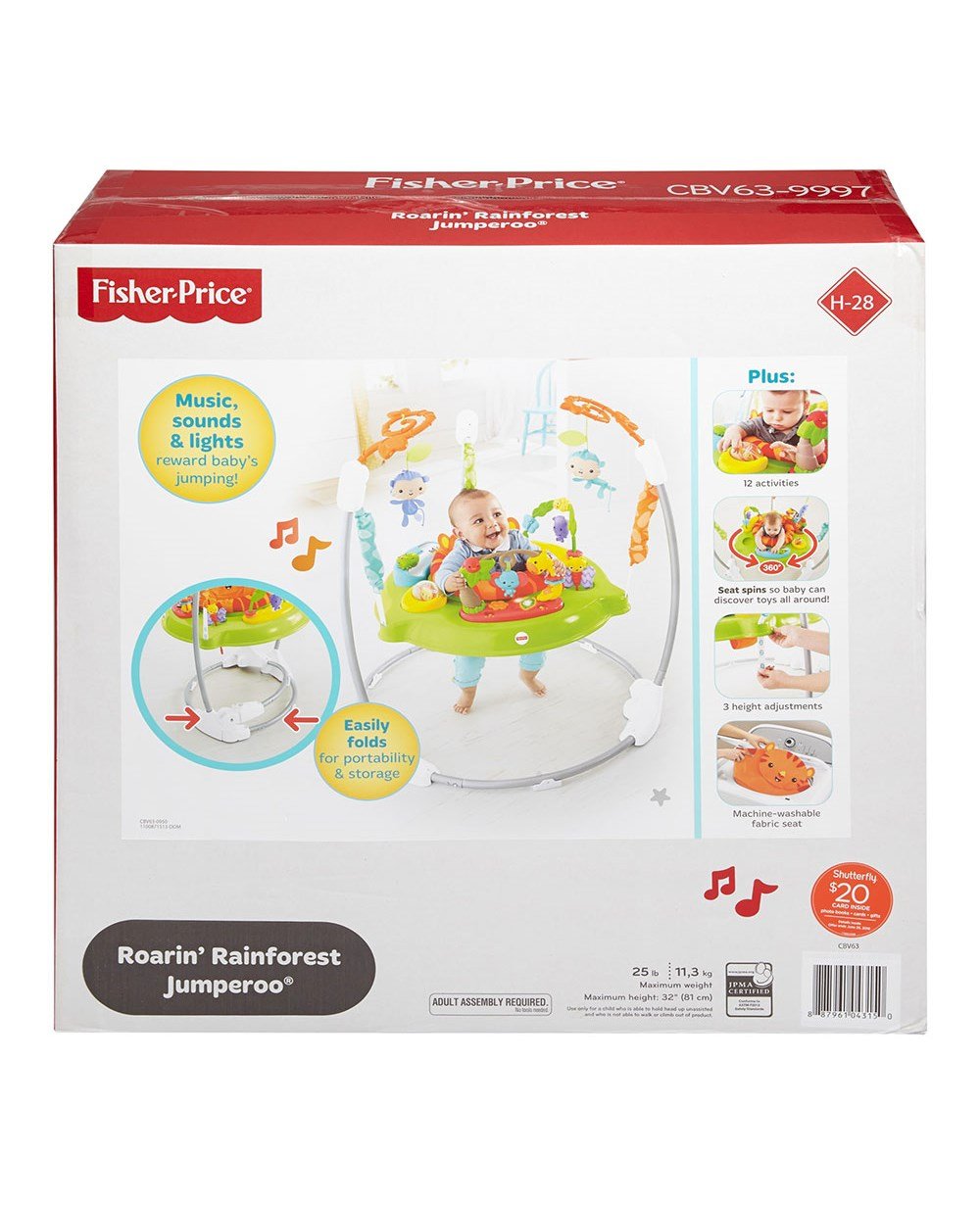 Breadcrumbut, Fisher Price, Fisher Price Renk Karnavalı Katlanabilir Jumperoo CHM91
