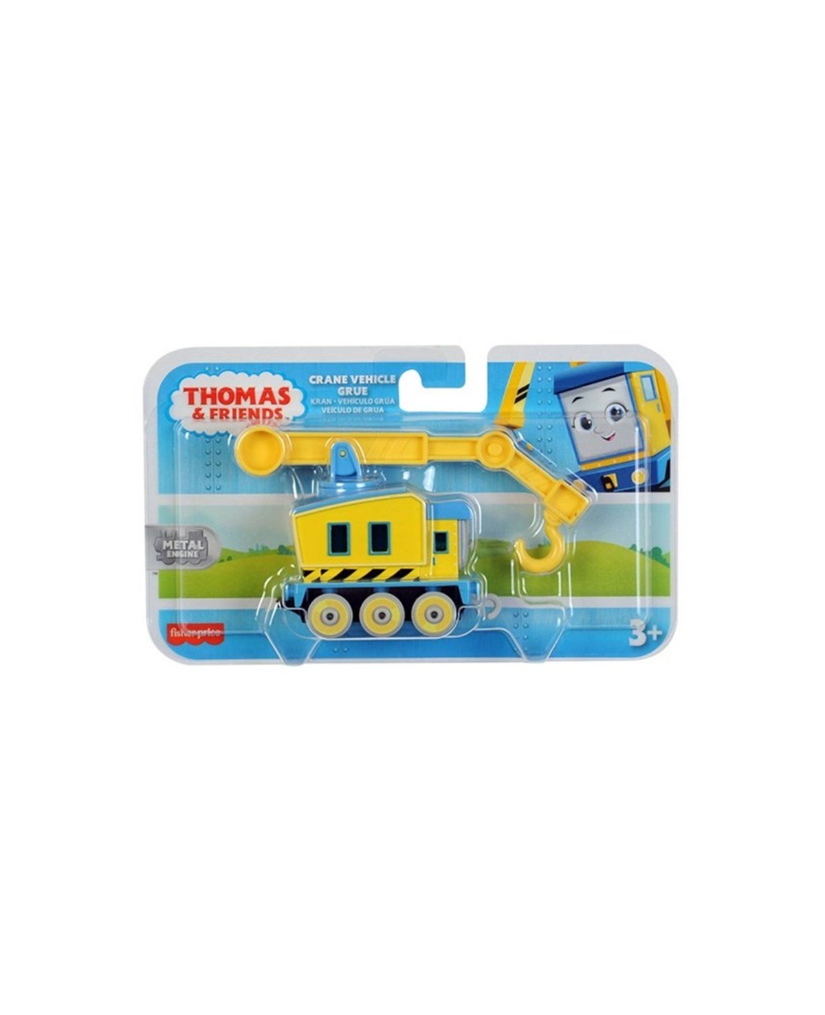 Breadcrumbut, Thomas ve Arkadaşları, Fisher Price Thomas Tekli Büyük Macera Treni HGX69 HFX91 HDY61 Crane Vehicle Grue