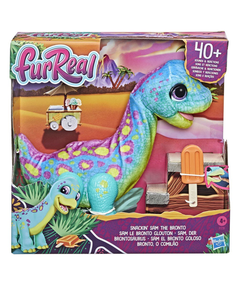 Breadcrumbut, Fur Real, FurReal Snackin Sam the Bronto İnteraktif Dinozor F1739
