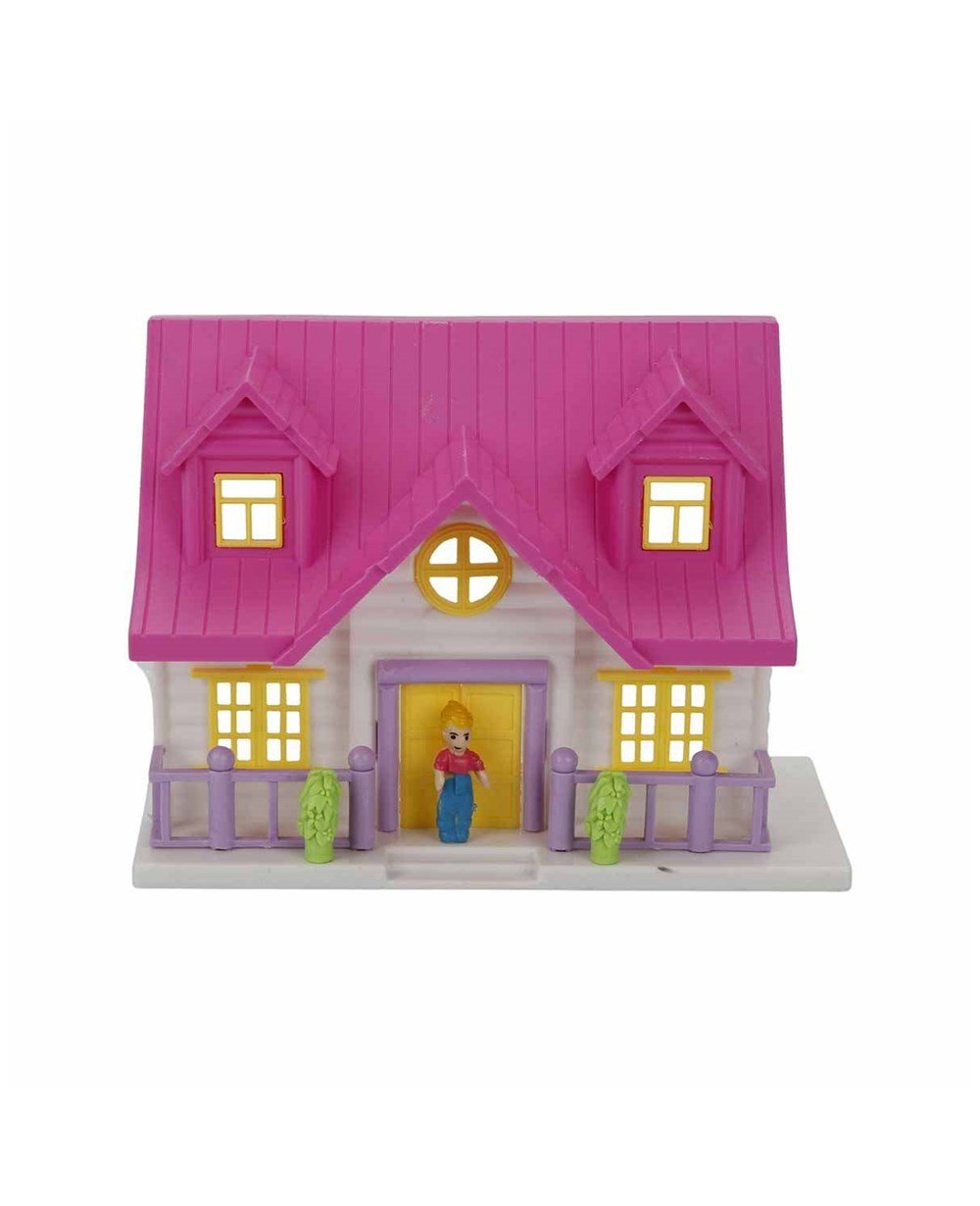 Breadcrumbut, Sunman, Hommy 2 Katlı Ev Oyun Seti Villa 20814 Pembe Çatı
