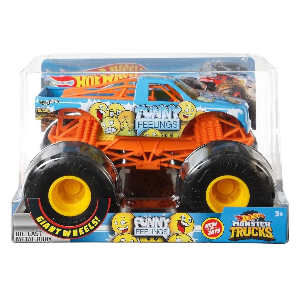 Breadcrumbut, Hot Wheels, Hot Wheels 1:24 Monster Trucks Arabalar FYJ83 GBV40