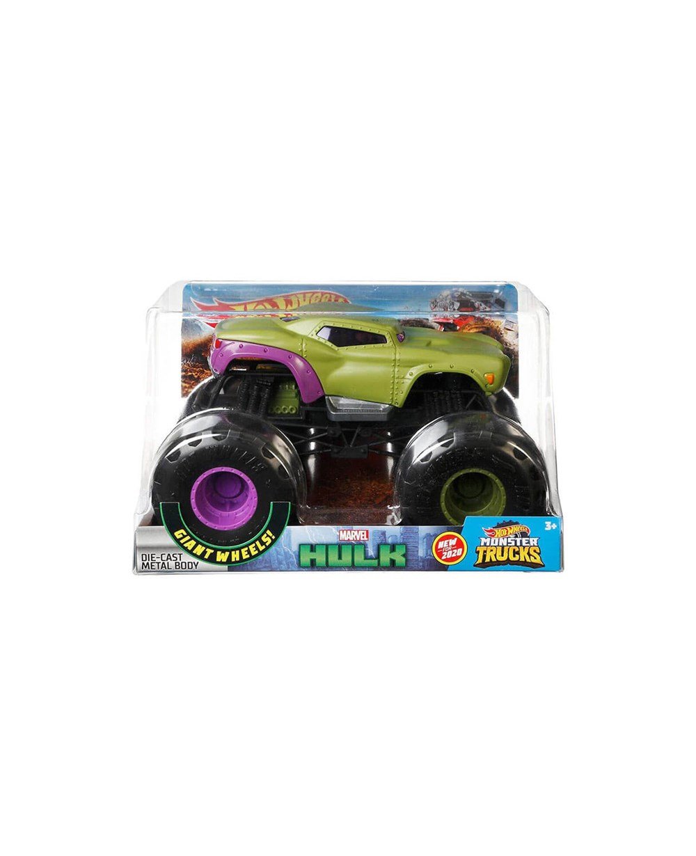 Breadcrumbut, Hot Wheels, Hot Wheels 1:24 Monster Trucks Arabalar FYJ83 GJG69 Marvel Hulk