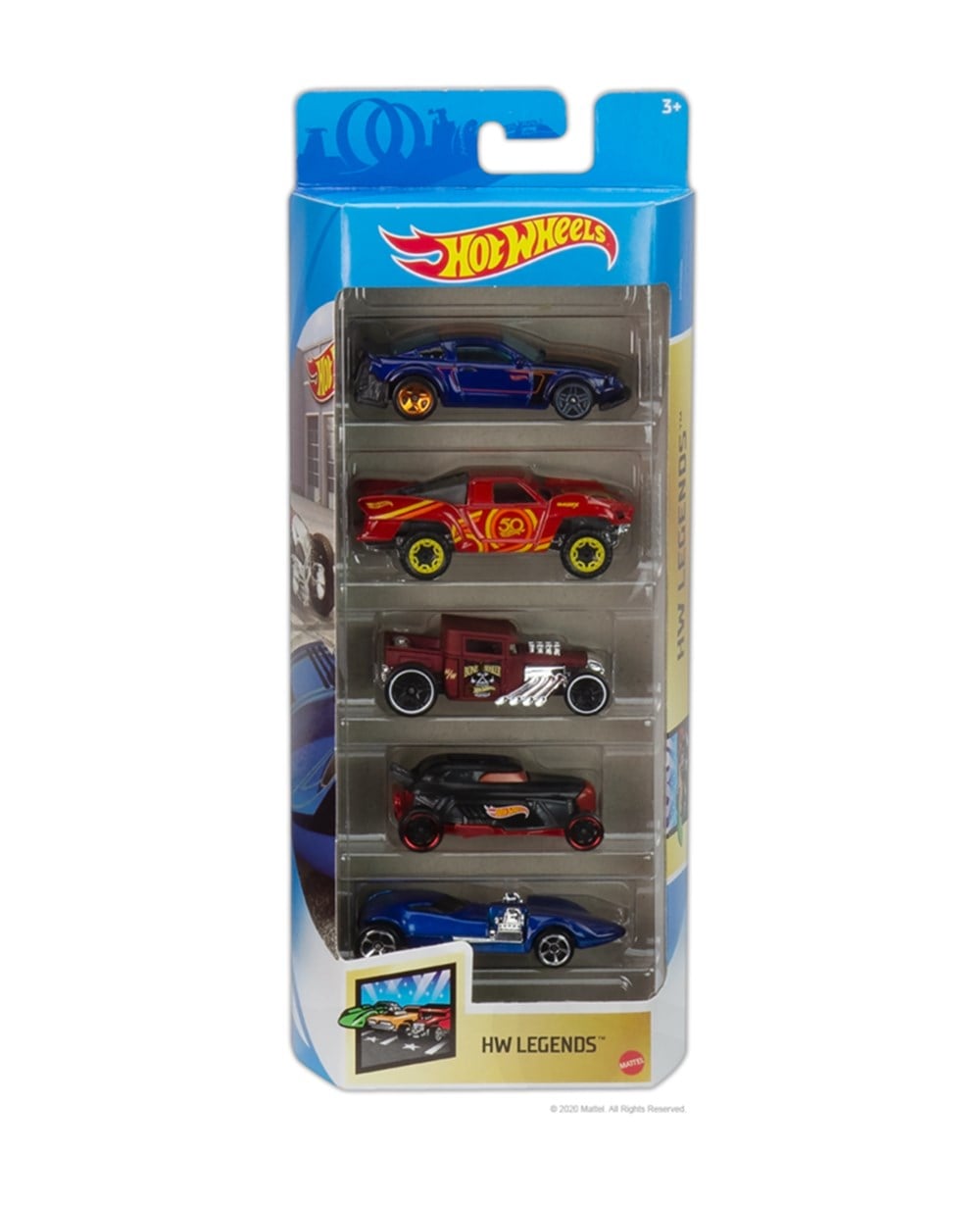 Breadcrumbut, Hot Wheels, Hot Wheels 5'li Araba Seti 01806 GTN38 HW Legends