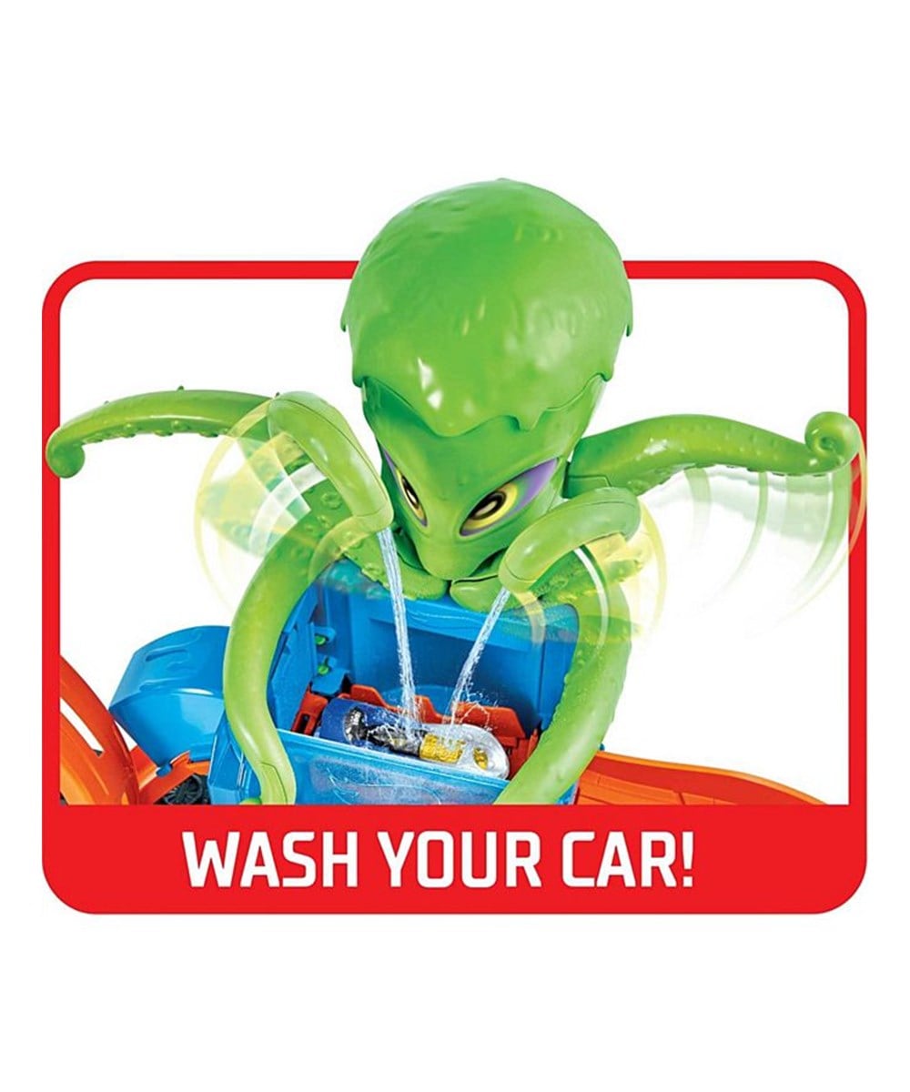 Breadcrumbut, Hot Wheels, Hot Wheels Dev Ahtapot ile Araba Yıkama Oyun Seti GTT96