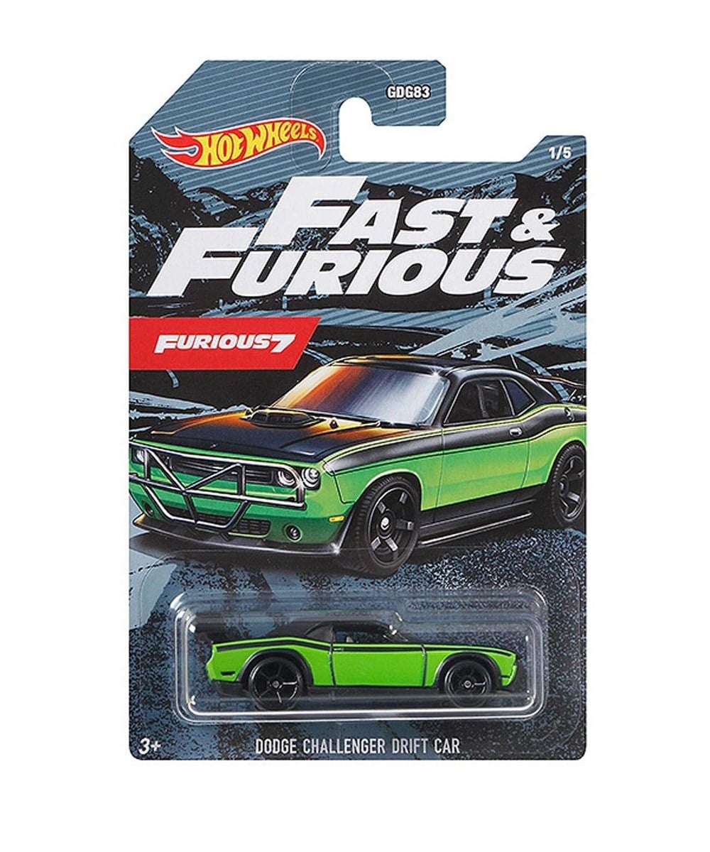 Breadcrumbut, Hot Wheels, Hot Wheels Fast & Furious Arabalar GYN28 GRP54 Dodge Challenger Drift Car