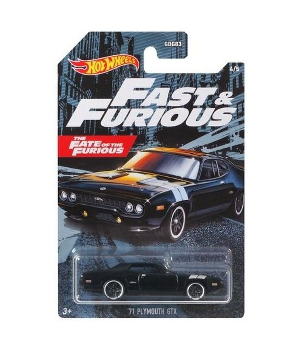 Breadcrumbut, Hot Wheels, Hot Wheels Fast & Furious Arabalar GYN28 GRP57 71 Plymouth Gtx