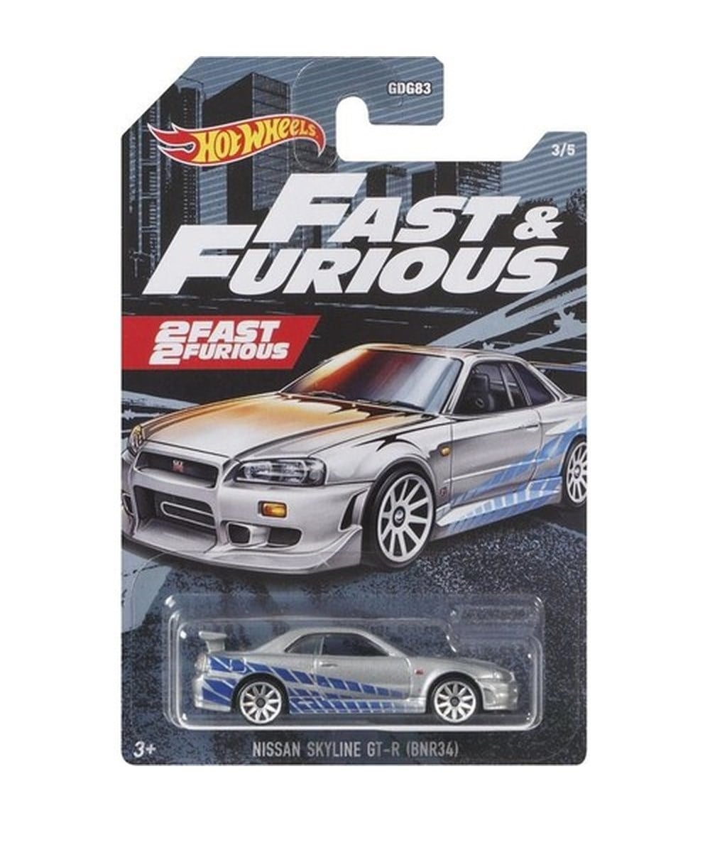 Breadcrumbut, Hot Wheels, Hot Wheels Fast & Furious Arabalar GYN28 GRP56 Nissan Skyline Gt-R