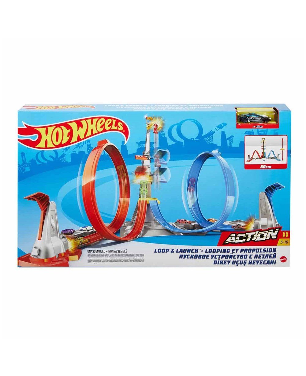 Breadcrumbut, Hot Wheels, Hot Wheels Loop Launcher Dikey Uçuş Heyecanı Pist Seti GRW39