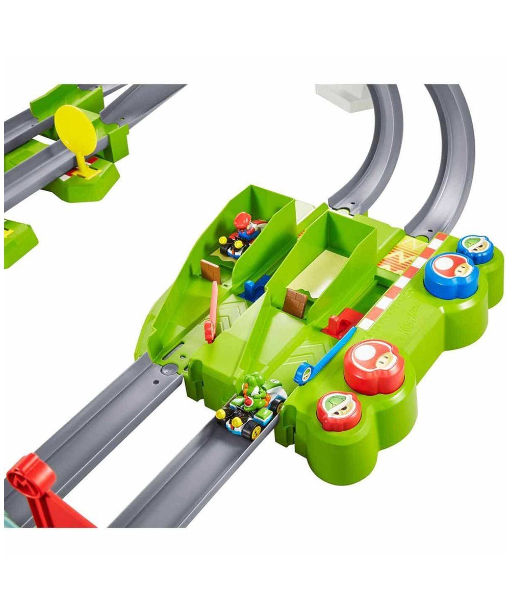 Breadcrumbut, Hot Wheels, Hot Wheels Mario Kart Motorlu Çılgın Dönüş Parkur Yarış Set GCP27