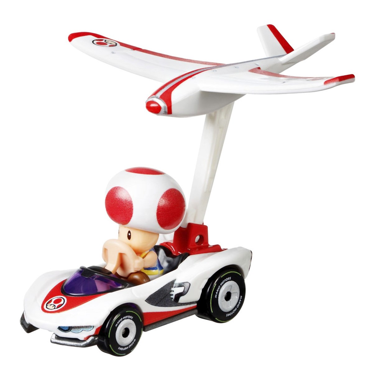 Breadcrumbut, Hot Wheels, Hot Wheels Mario Kart Planörlü Araçlar GVD30 GVD34 Toad
