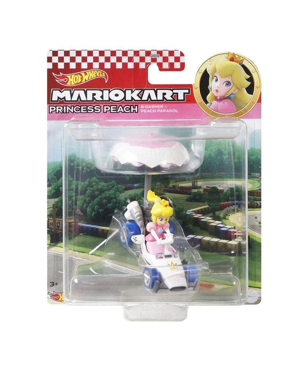 Breadcrumbut, Hot Wheels, Hot Wheels Mario Kart Planörlü Araçlar Luigi GVD30 GVD36 Princess Peach
