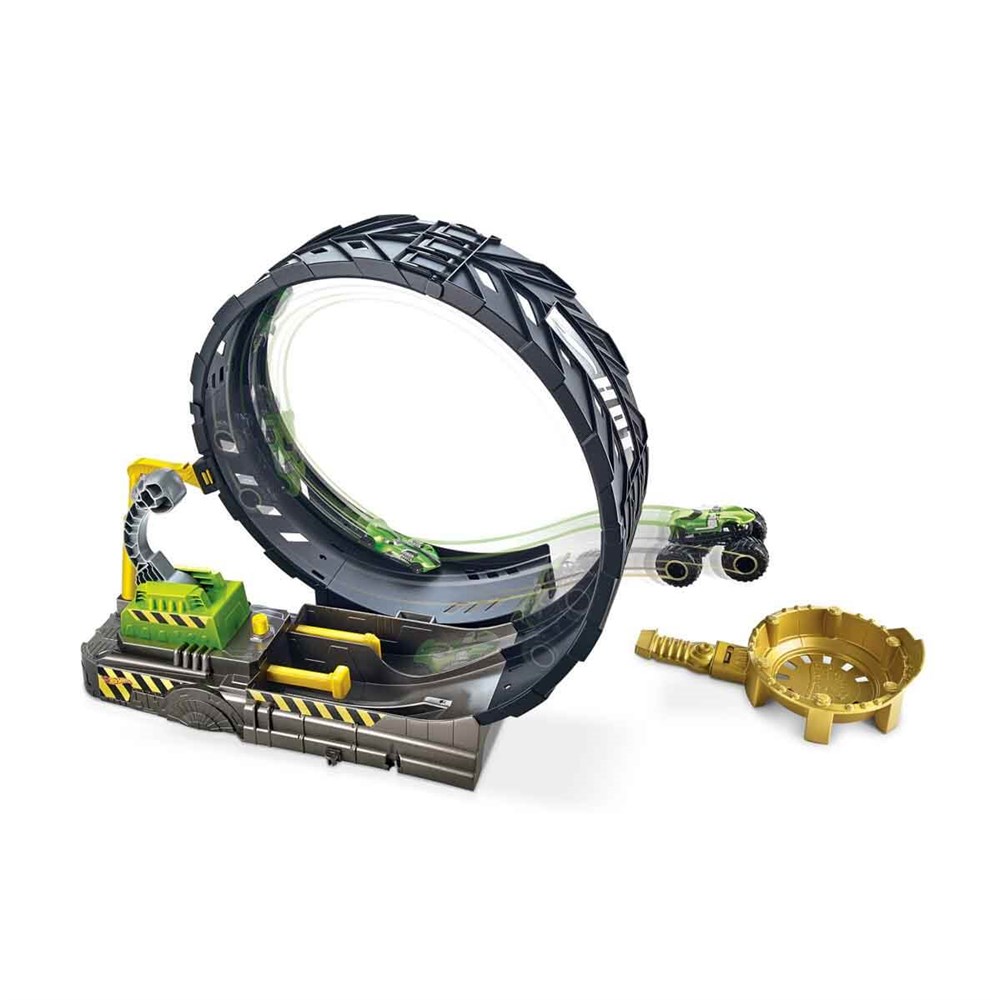 Breadcrumbut, Hot Wheels, Hot Wheels Monster Trucks Efsane Çember Aksiyonu Oyun Seti GKY00