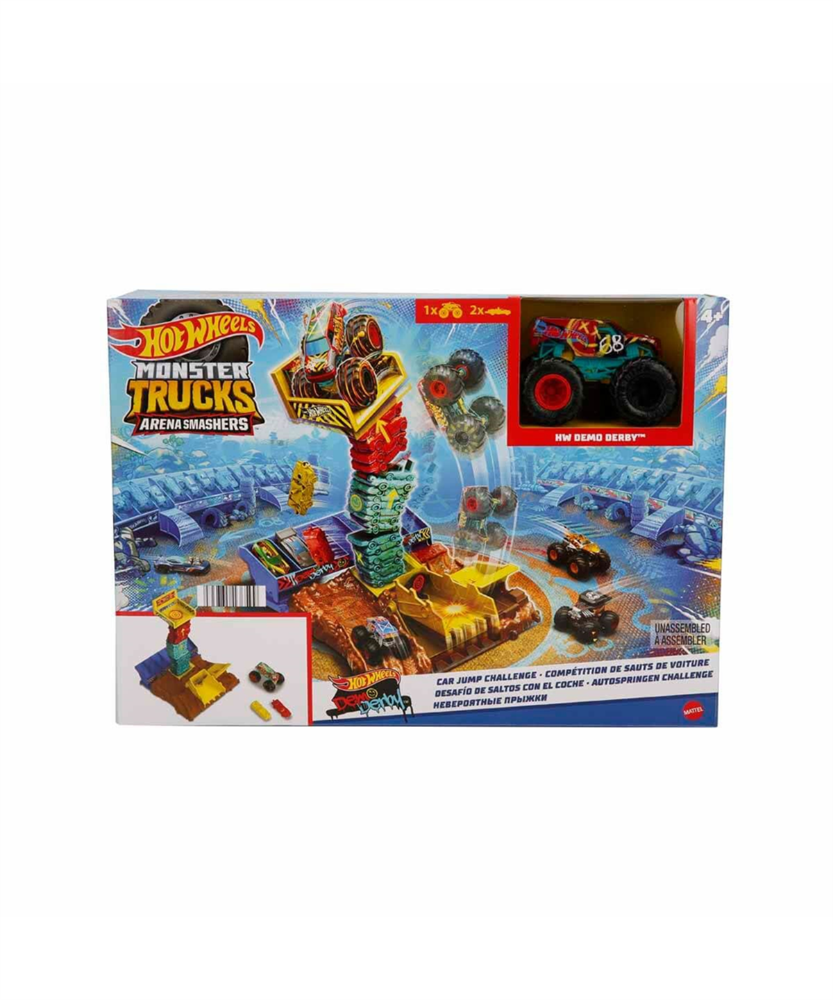 Breadcrumbut, Hot Wheels, Hot Wheels Monster Trucks Arenada Yarı Final Setleri HNB92 HNB94 Demo Derby