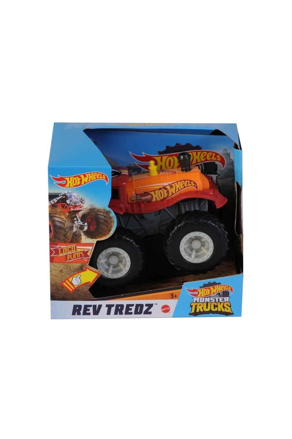 Breadcrumbut, Hot Wheels, Hot Wheels Monster Trucks Çek Bırak Araba Loco Punk FYJ71-GBV09
