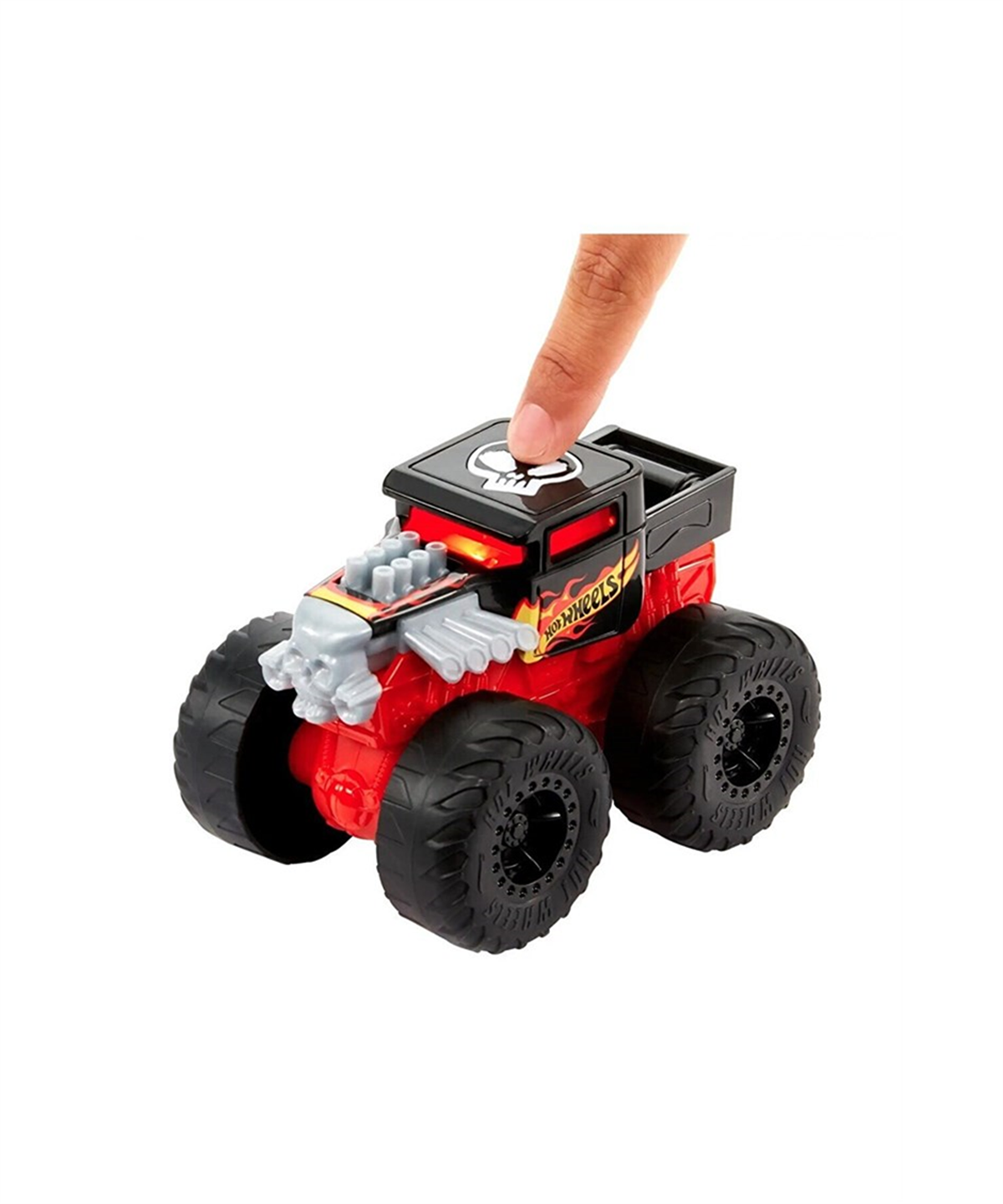Breadcrumbut, Hot Wheels, Hot Wheels Monster Trucks Kükreyen Arabalar Serisi HDX60 HDX61 Bone Shaker