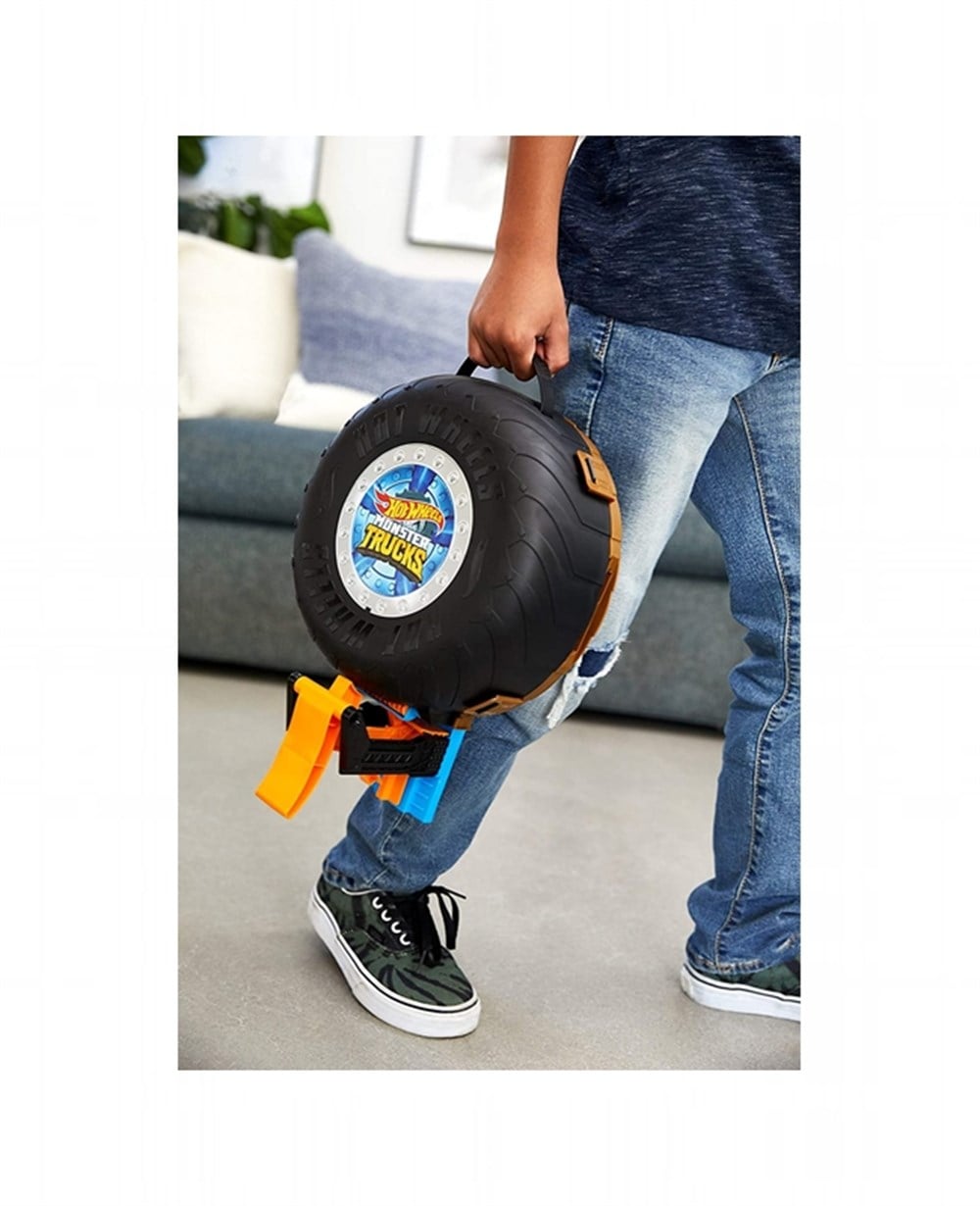 Breadcrumbut, Hot Wheels, Hot Wheels Monster Trucks Akrobasi Tekerleği Oyun Seti GVK48 