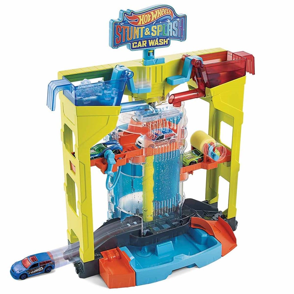 Breadcrumbut, Hot Wheels, Hot Wheels Oto Yıkamada Renk Değiştirme Oyun Seti GRW37