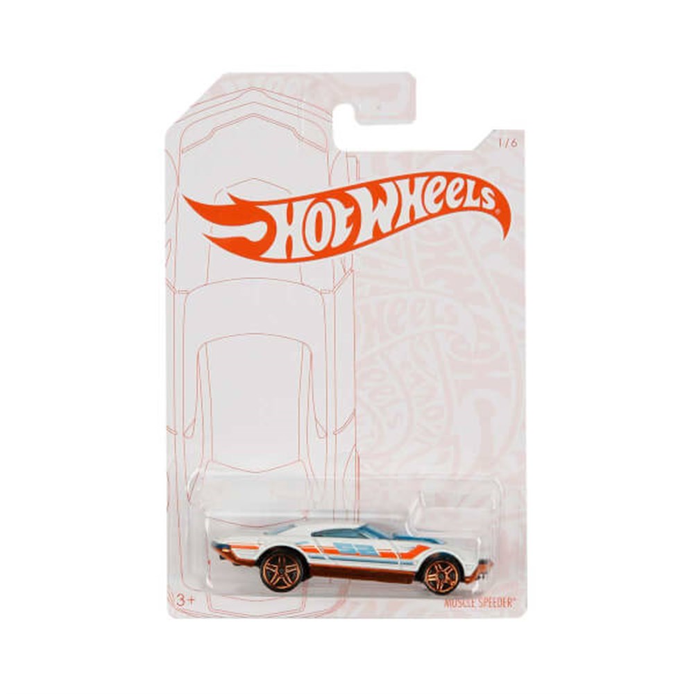 Breadcrumbut, Hot Wheels, Hot Wheels Parlak ve Krom Özel Seri GJW48 GMR82 Muscle Speeder