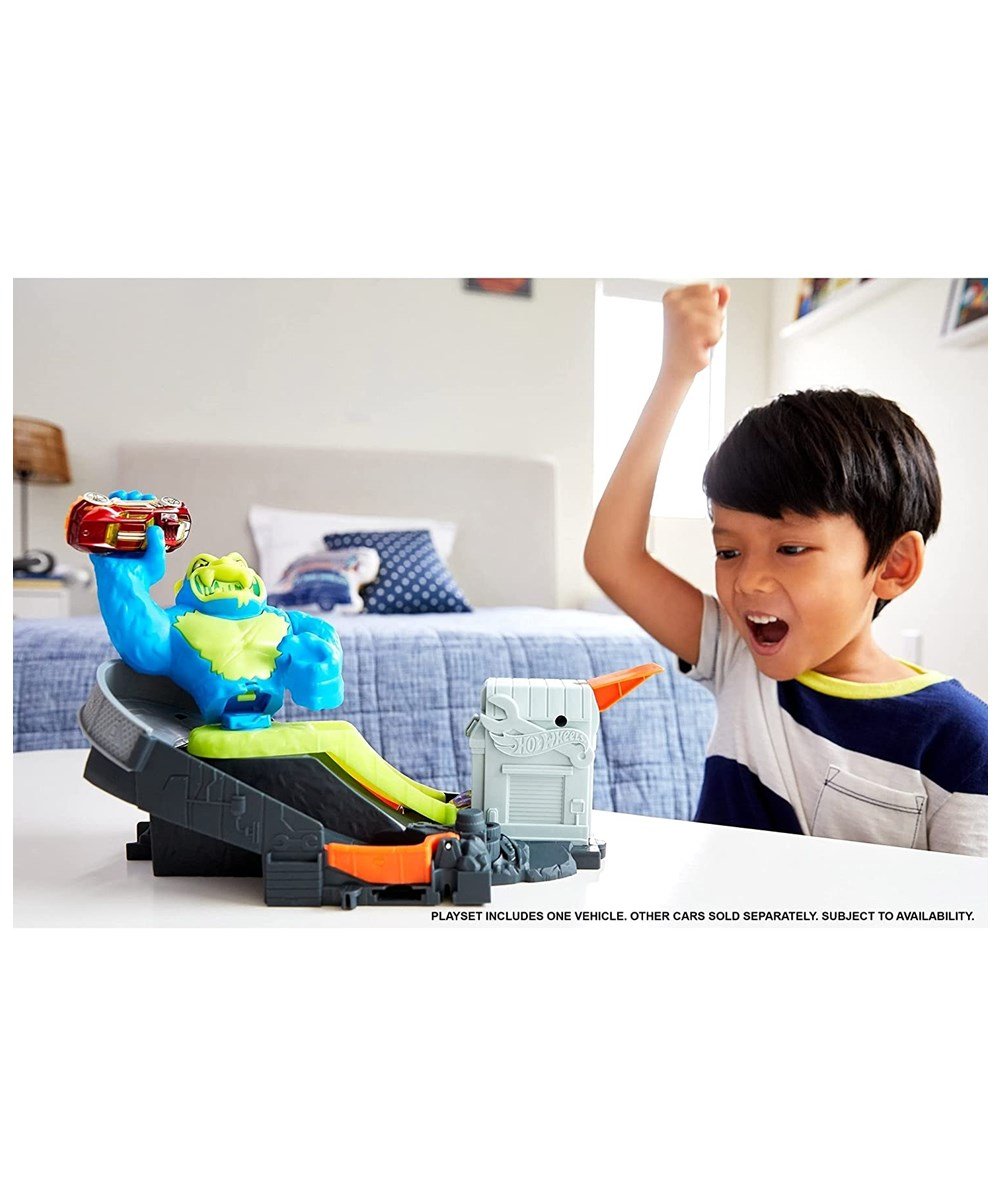 Breadcrumbut, Hot Wheels, Hot Wheels Şehirde Yaratık Macerası Oyun Seti Serisi Fnb05 GTT66 Goril Saldırısı