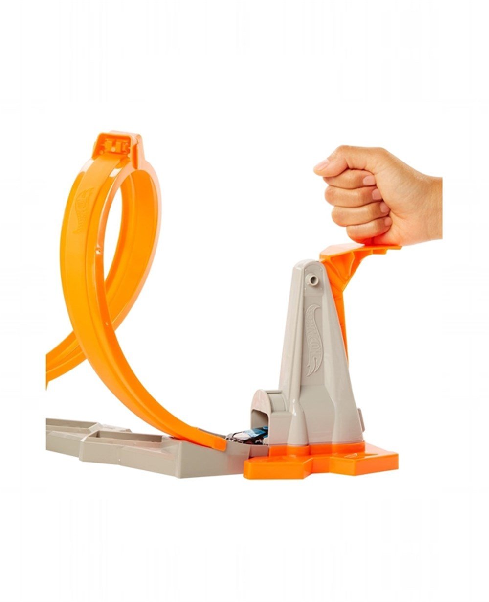 Breadcrumbut, Hot Wheels, Hot Wheels Tekerlekli Yarış Dünyası Oyun Seti FNB15 GTT75 Süper Roket Fırlatıcı