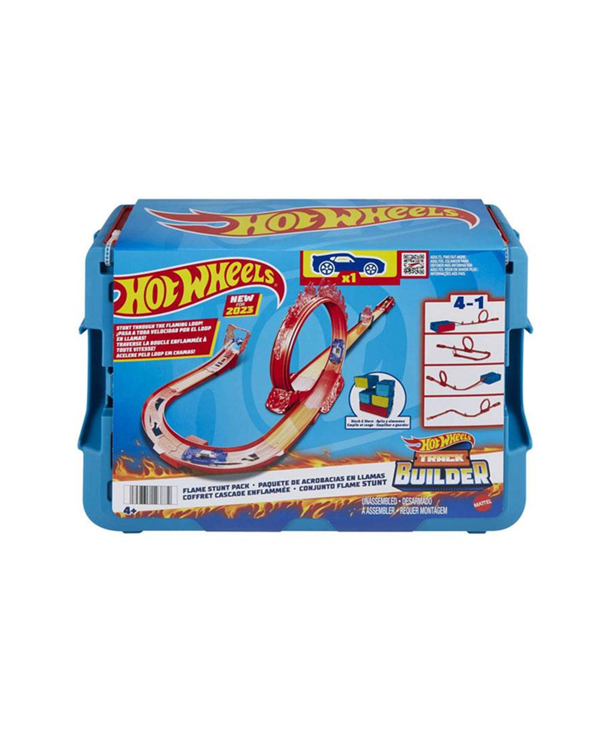 Breadcrumbut, Hot Wheels, Hot Wheels Track Builder Alev Temalı Akrobasi Seti HMC04