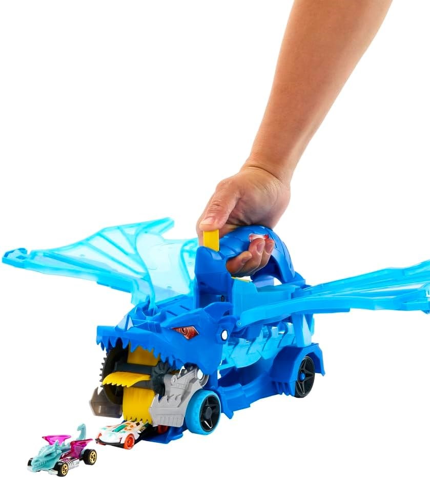 Breadcrumbut, Hot Wheels, Hot Wheels Ultimate Çift Ejderha Taşıyıcı Dev Tır JBM72