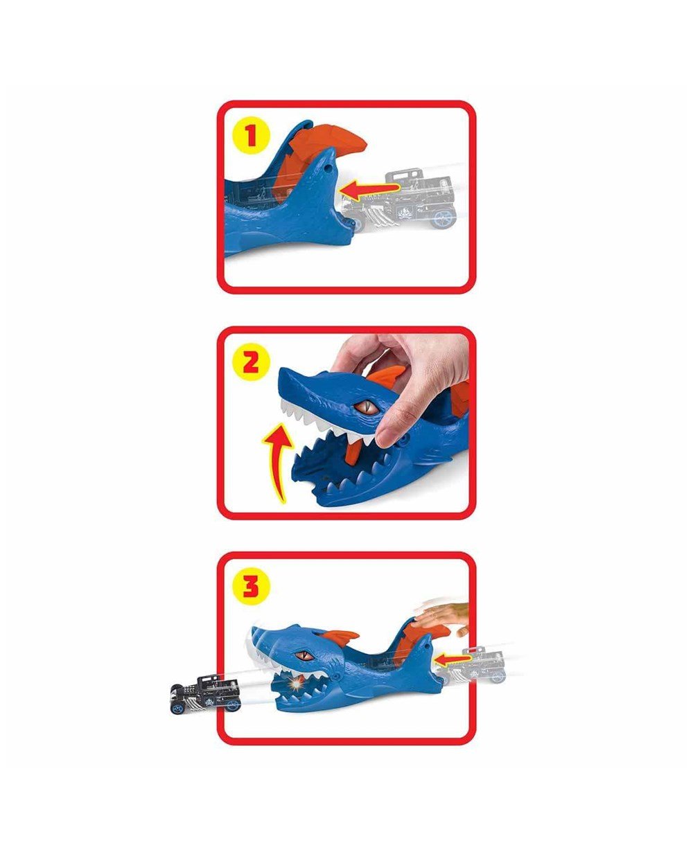 Breadcrumbut, Hot Wheels, Hot Wheels Vahşi Fırlatıcılar Serisi GVF41 GVF43 Köpekbalığı