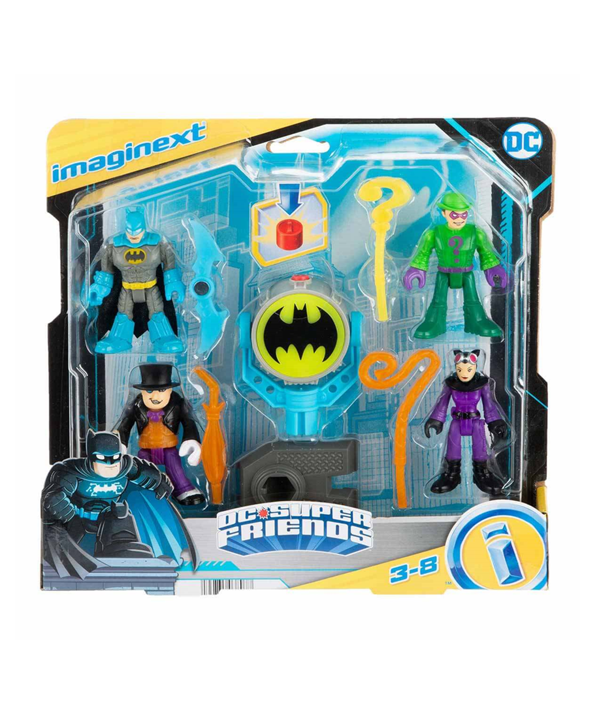 Breadcrumbut, Imaginext, Imaginext DC Super Friends Bat-Tech Bat-Signal Figür Seti HFD47