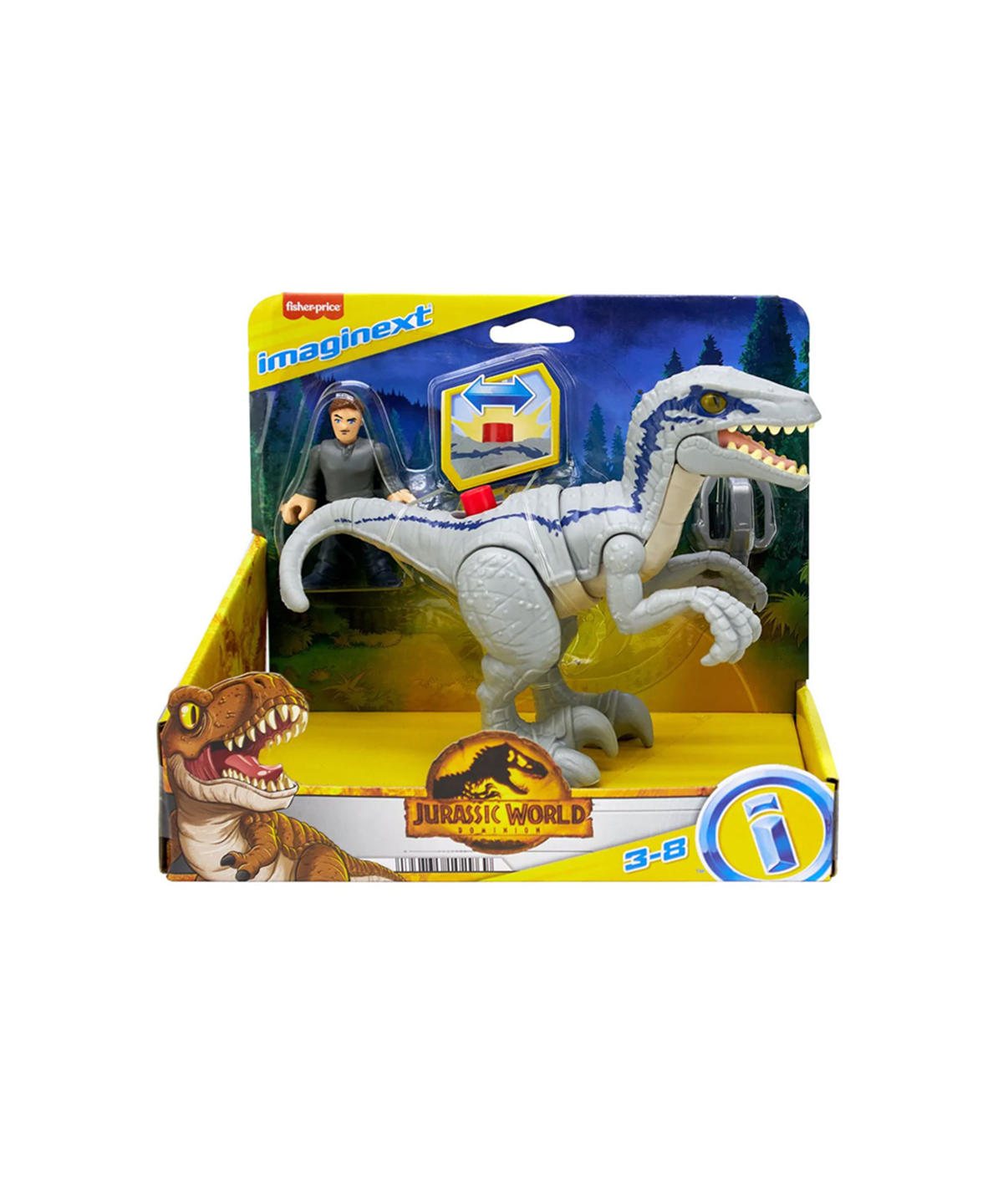 Breadcrumbut, Imaginext, Imaginext Jurassic World Slash'N Battle Stinger GVV65 HKG15 Gri