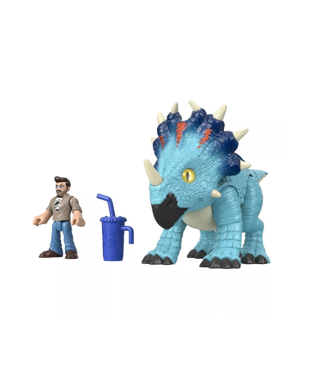 Breadcrumbut, Jurassic World, Imaginext Jurassic World Araçlar FMX88 GMR17 Pachyrhinosaurus ve Lowery