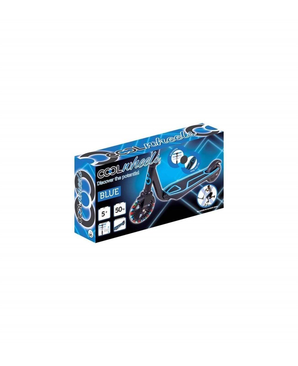 Breadcrumbut, Furkan Toys, Işıklı Scooter Yükseklik Ayarlı Çocuk Scooter Mavi 5+