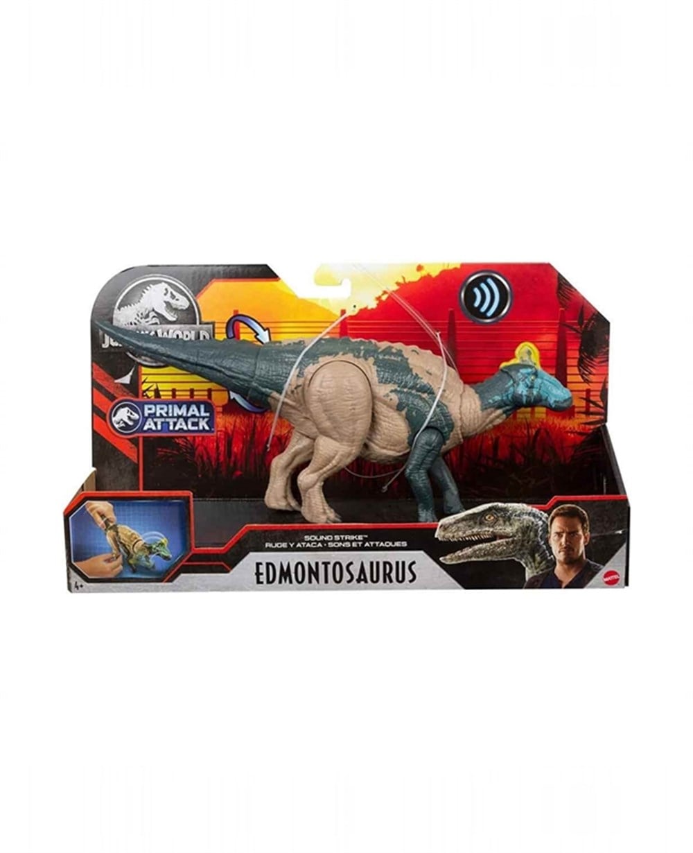 Breadcrumbut, JURASİC WORLD, Jurassic World Sesli Dinozor Figürleri GJN64 GJN67 Edmontosaurus