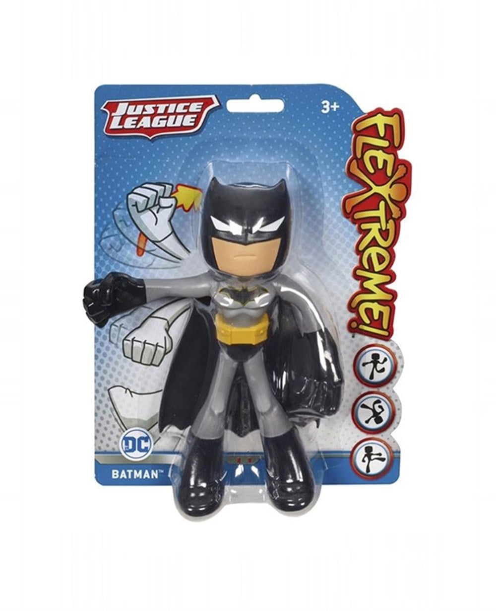 Breadcrumbut, DC COMİCS, Justice League DC 7 İnç Bükülebilen Figürler GGJ01 GLP09 Siyah Batman