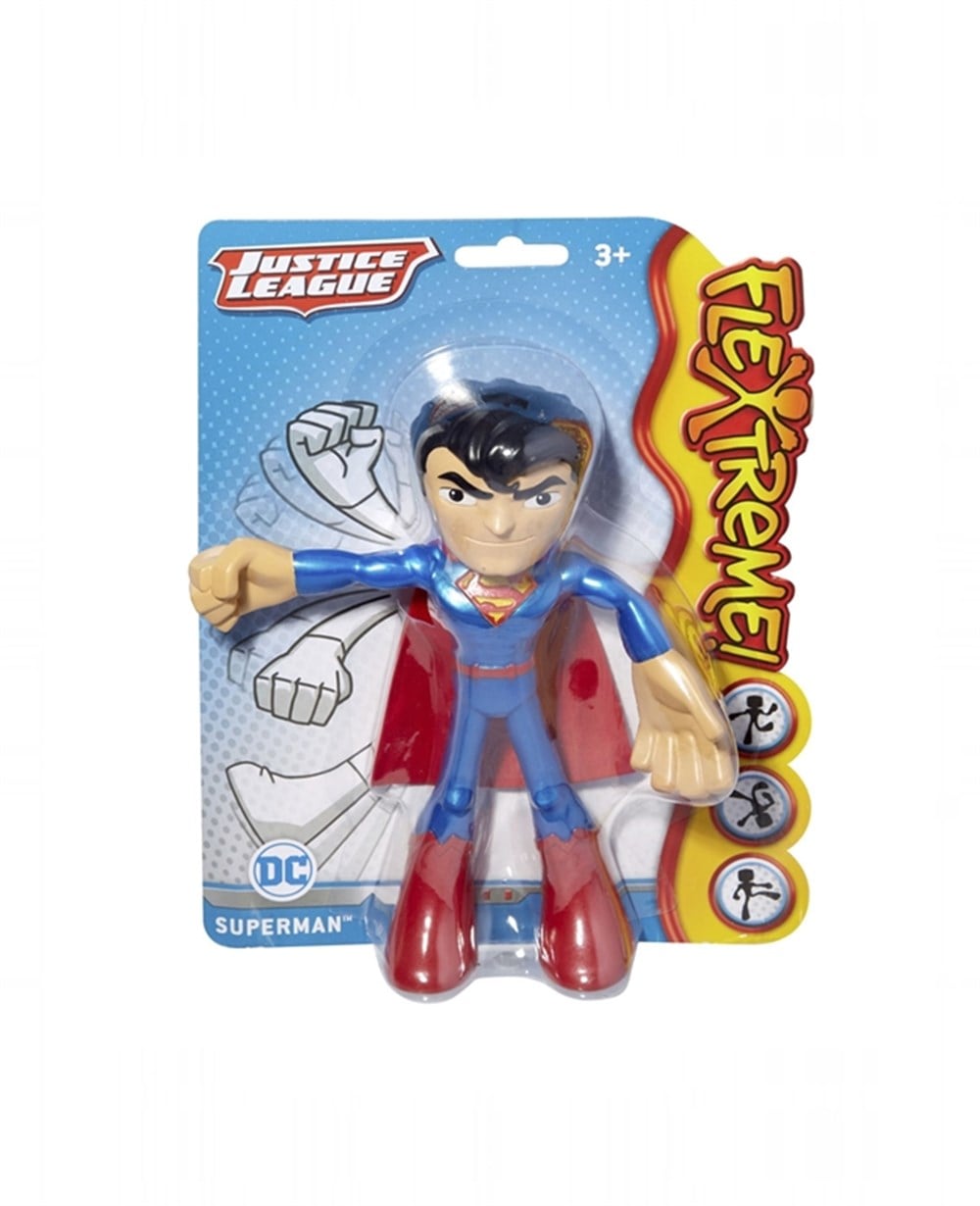 Breadcrumbut, DC COMİCS, Justice League DC 7 İnç Bükülebilen Figürler GGJ01 GLP10 Superman